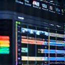 Video editing timeline on a computer screen